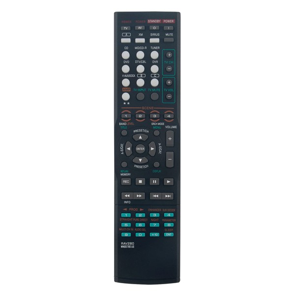 ALLIMITY RAV280-WN05780 Replaced Remote Control fit for Yamaha AV Receiver