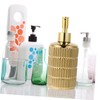 Healvian Ceramic Pump Dispenser Bottle for Shampoo and Liquid Soap