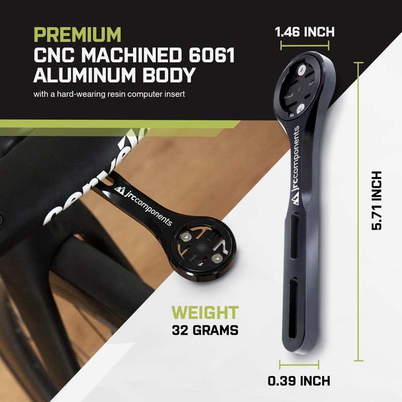 JRC Components Amplitude Underbar Computer Mount for Road & Gravel