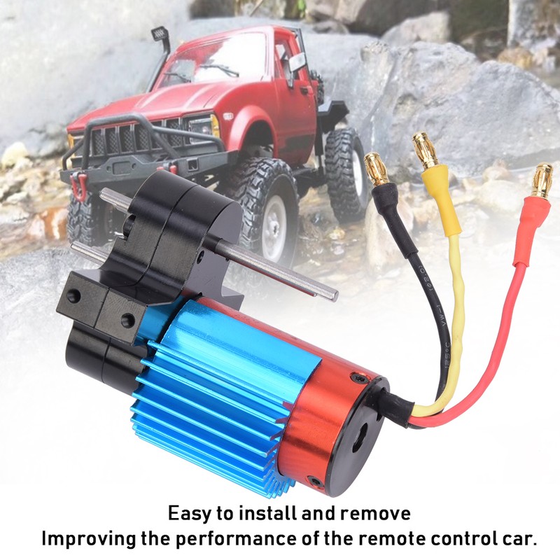 Metal Gearbox 380 High Speed Brushless Motor Fit for WPL