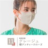 [MUSCLE WAY] ＭＡＳＣＬＵＢ 3Dマスク 立体マスク 20枚（10枚×2パック） 不織布 バイカラー 男女兼用サイズ 血色マスク