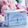 Vintage Floral Tea Tin with 40 Earl Grey Teabags