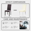 Promindflyplka Chair Covers, Dining Room Chair Covers, Anti-cat Scratch, Washable,