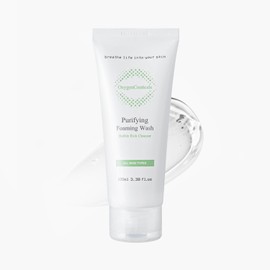 Oxygen Ceuticals Limpiador de espuma purificante, 100 ml, limpiador facial de espuma, para el lavado diario de la cara, piel normal a grasa.