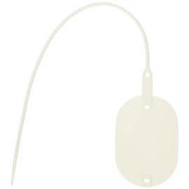 Mirai Industry KFY-3755W-T One-Touch Color F Hanging Type, One-Touch Oval Shape, Reference Dimensions: 1.5 x 2.2 inches (37 x 55 mm), 1 Bag