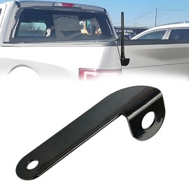 Teurroie Truck F-150 Tailgate Antenna Mount Bracket, Premium Aluminum CB Antenna Holder for 2015-2023 Ford F150 & 2020-2023 Ford Maverick (Driver Side)