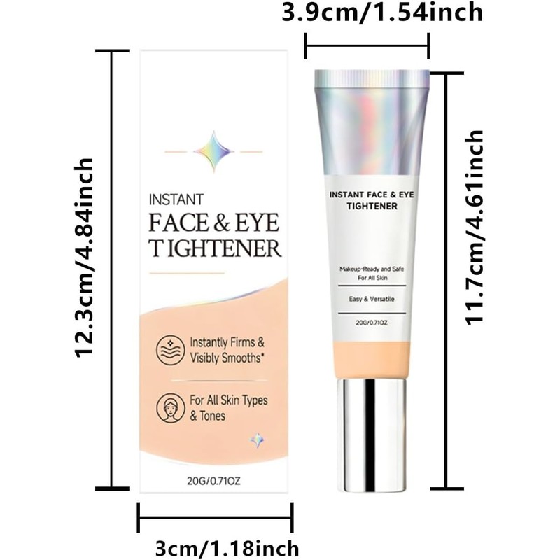 Instant Face Eye Tightener Firming Serum, Rapid Reduction Under Eye