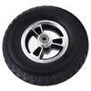 Wheelchair Wheel Replacement Solid PU Reinforced Aluminum Alloy Hub Walker