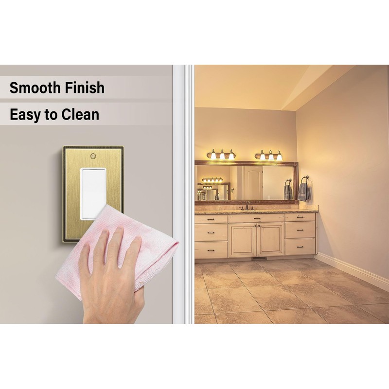 Henne Bery Soft Modern Decorative Wall Plate Switch Plate Outlet