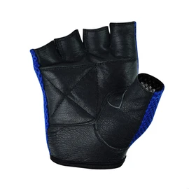 Mesh Net Breathable Training Gym Gloves, Mesh Net Breathable Training Workout Cycle Weight Lifting Padded Gym Gloves (Blue, Large)