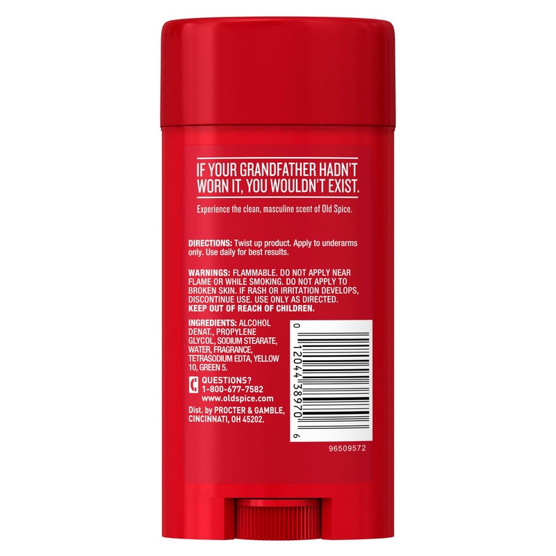 Old Spice Classic Deodorant for Men, 24hr Sweat & Odor