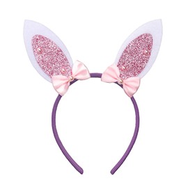 Headband Rabbit Ears Easter, Cute Easter Bunny Headband Children, Interesting Easter Headband Adults, Easter Ears Headbands, Rabbit Ears Headband for Easter Parties Accessories (E)