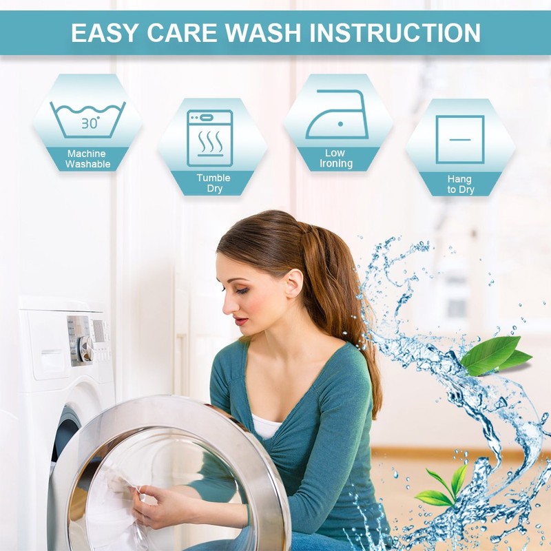 RYB HOME Living Room Curtains 84 inches 2 Panel Set,