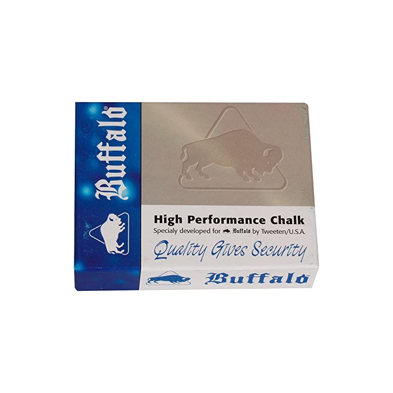 Buffalo Billiard Chalk Blue (Pack of 12)