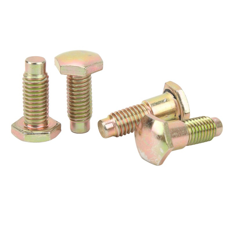 4PCS Car Seat Belt Bolts High Strength 13/16in Head Reliable