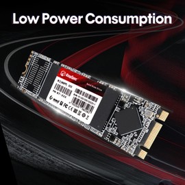 KingSpec 2TB M.2 SSD 2280, Internal Solid State Hard Drive SATA iii 6Gb/s, M2 NGFF Disco Duro for Desktop Laptop (Read/Write Speed up to 550/500MB/s)