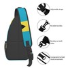 FYCFSLMY Bahamas Flag Outdoor Cross-body Shoulder Bag, Unisex Backpack For