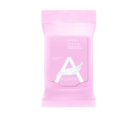 Almay Ultra Hydrating Makeup Remover Cleansing Towelettes, Hypoallergenic, Cruelty Free, Oil Free, Fragrance Free, Ophthalmologist & Dermatologist Tested, 25 Wipes