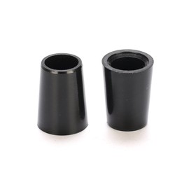 [Set of 10] Golf Sleeve Socket and Wood Ferrule Replacement Parts 4 Sizes Available Black Design Maintenance Essential Items (0.370ID*0.500L*0.550OD)