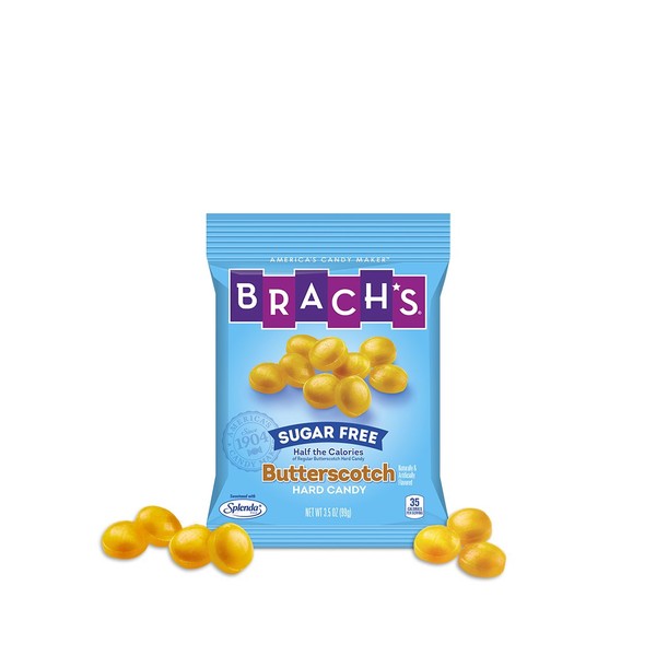 Brach's Sugar Free Butterscotch Hard Candy, 6-3.5-ounce Bags