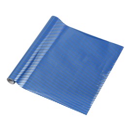 Motoforti Universal Car Wrap Film Vinyl Wrap Cover 3.28 ft x 11.81 Inch Protective PVC Blue 1 Pc