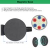 Magnetic Motorcycle Phone Mount Holder,Strong Magnetic Attracts Tank,Non-Slip & Anti-Scratch,