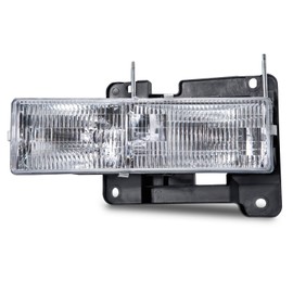 HEADLIGHTSDEPOT Headlight Compatible with Fleetwood Storm 2000-2003 Left Driver Side Halogen Headlamp