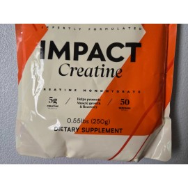 Myprotein Impact Creatine Monohydrate Powder .55lb 50Servings Pure Unflavored