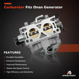 GX630 GX690 Carburetor Compatible with Honda GX630R GX630RH GX660 GX690R Carb BK07A D Carb Replace# 16100-Z9E-033 16100-Z9E-023 16100-Z9E-003