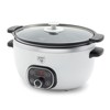 GreenLife 6QT Slow Cooker, Non-Toxic PFAS-Free Ceramic Nonstick Removable Interior
