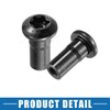A ABSOPRO Door Hinge Nuts Anti Rust Hinge Lock Bolts