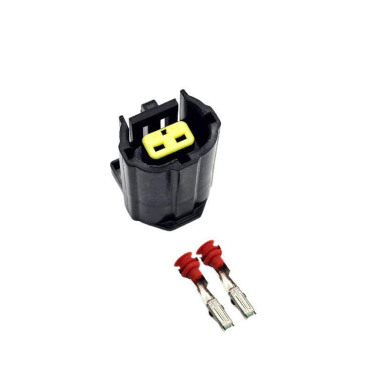2 Pin Female Connector Repair Plug, Pin & Seals for