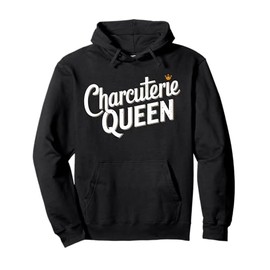 Charcuterie Board Queen Charcuterie Pullover Hoodie