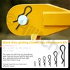 Hilitchi 145Pcs 6Sizes Hitch Pin Clip R Clips Retaining Pins