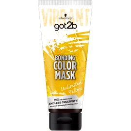 Schwarzkopf [got2b Bonding Color Mask] Unlimited Yellow, 6.3 oz (180 g)