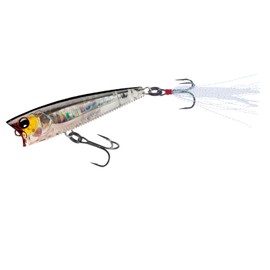 Yo-Zuri 3DB Popper Floating Lure, Prism Silver Black, 3-Inch
