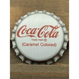 Coca-Cola Rare Coca Cola 60's Bottle Cap "Caramel Colored " NO-Cork / Coke W/O Red Circle