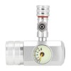 CO2 Regulator Aquarium Big Single Gauge Display (w21.8)
