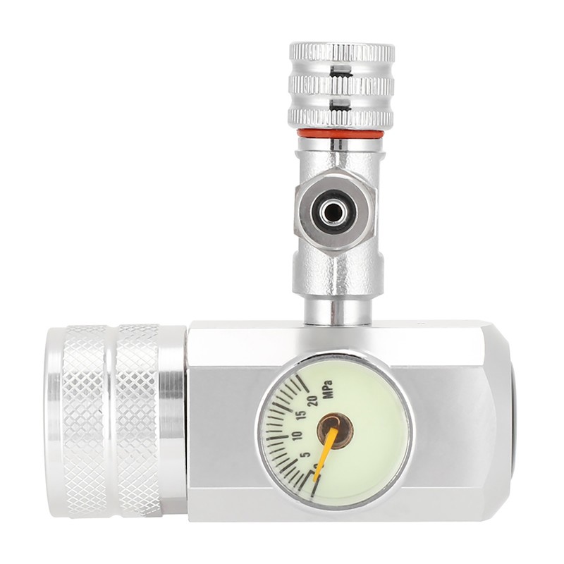 CO2 Regulator Aquarium Big Single Gauge Display (w21.8)