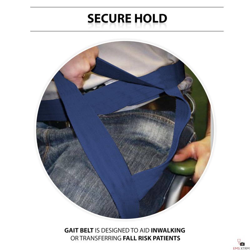 EMS XTRM Gait Belts - Essential Transfer Belts for Seniors