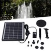 Solar Fountain Pump 6W 10V High Conversion Efficiency Anti Clogging