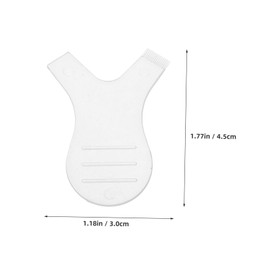 Outanaya 100Pcs Brush Y Shaped Eyelash Curling Tools Safe Convenient Lash Perm Lifting Supplies for Effortless Curled Lash Look Durable Creative Design