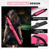 Trymaker Pool Cue Case, 1×1 Hard Pool Stick Case Holds