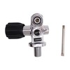 TUDIVING-4500Psi 300Bar Scuba Diving Tank Valve,DIN/Yoke Valve,Diving Cylinder Valve M18*1.5