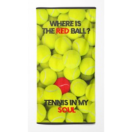 Tex family Beach Towel Terry Cloth Tennis Ball Large 90 x 170 cm