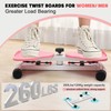 Liznkjious Waist Twisting Machine, 180° Rotation Twist Boards with Resistance