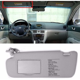 Genuine OEM 85201-3K400-QS Sunvisor, LH / 852013K400QS for Hyundai Sonata 06-10