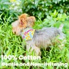 Super Small!! YorkieGogo 2-Pack Cotton Bandanas for Small Dogs, Cats,