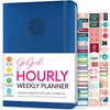 GoGirl Weekly Schedule Planner – Hourly Work & Life Planner