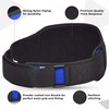 AQF Weight Lifting Belt Back Support Contoured 5.5 Inch Neoprene